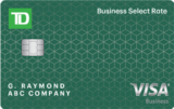 TD Business Select Rate™ Visa Card