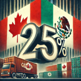 Trump to Impose 25% Tariffs on Canada and Mexico Starting February 1